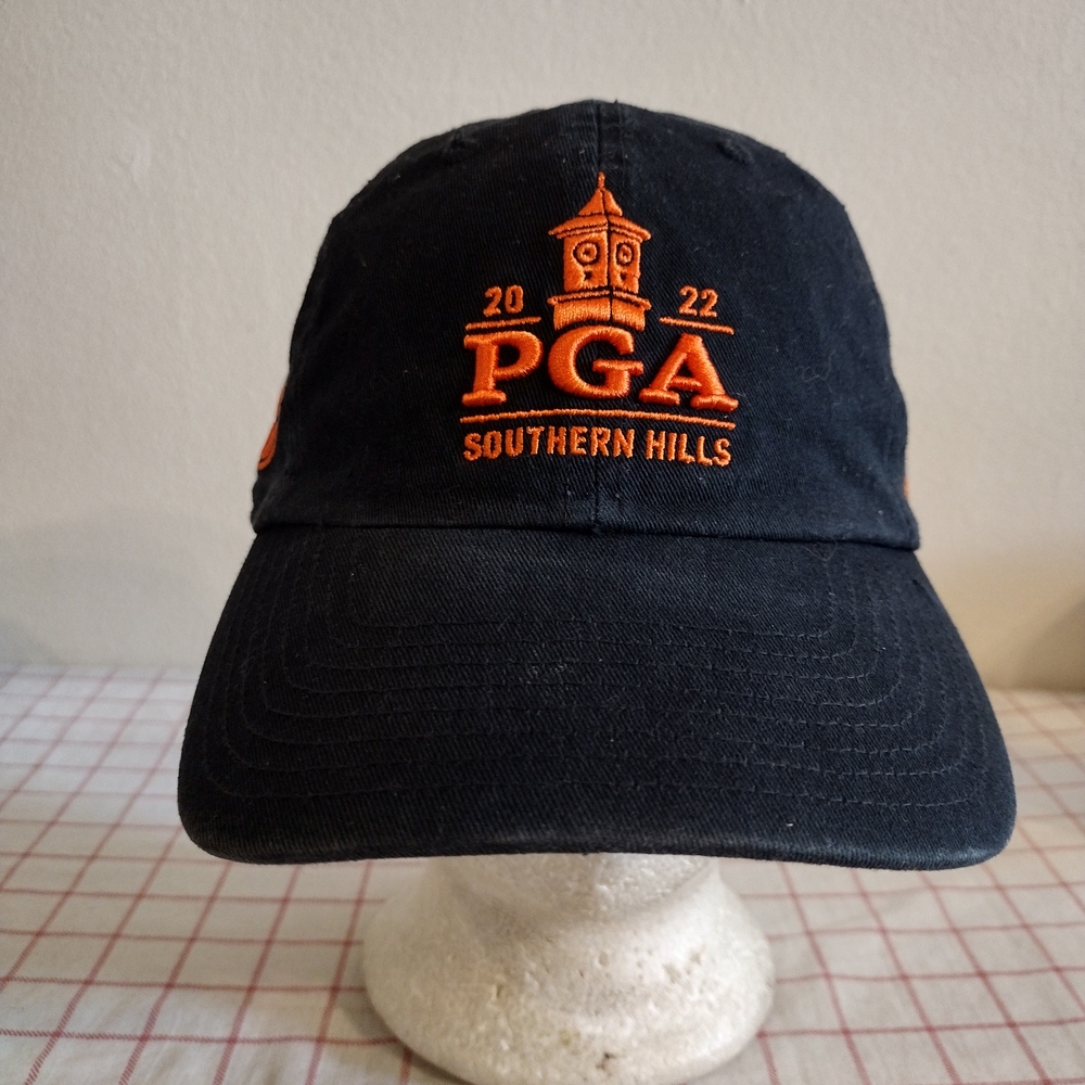 47 Brand Black and Orange PGA Southern Hills Hat